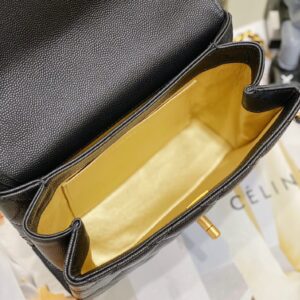 Túi Nữ Hàng Hiệu Chanel Handle Cao Cấp Thiết Kế Vân Trám 19cm