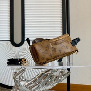 Balo Nữ Louis Vuitton LV mini Siêu Cấp Họa Tiết Hoa Mono 17x22cm