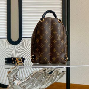 Balo Nữ Louis Vuitton LV mini Cao Cấp Họa Tiết Da Mềm 17x22cm