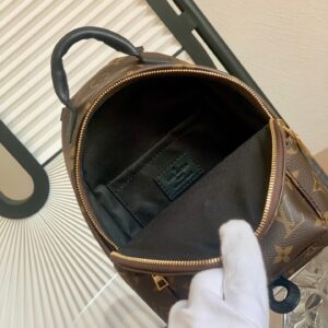 Balo Nữ Louis Vuitton LV mini Cao Cấp Họa Tiết Da Mềm 17x22cm