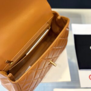 Túi Nữ Chanel Handle Siêu Cấp Quai Cầu Vồng 22x21cm