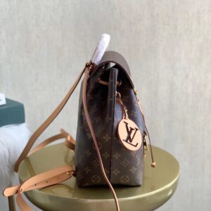 Balo Louis Vuitton Montsouris Nữ Hàng Hiệu Phụ Kiện Vàng 27x33cm