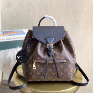 Balo Louis Vuitton Montsouris Nữ Cao Cấp Họa Tiết Monogram 27x33cm