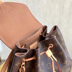 Balo Louis Vuitton Montsouris Nữ Hàng Hiệu Phụ Kiện Vàng 27x33cm