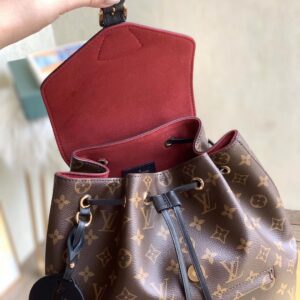 Balo Louis Vuitton Montsouris Nữ Cao Cấp Họa Tiết Monogram 27x33cm