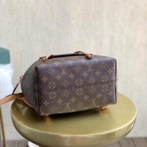 Balo Louis Vuitton Montsouris Nữ Hàng Hiệu Phụ Kiện Vàng 27x33cm