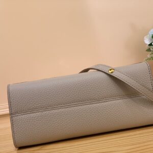 Túi Xách Louis Vuitton LV Twist Handle Siêu Cấp Brown 17x25x11cm