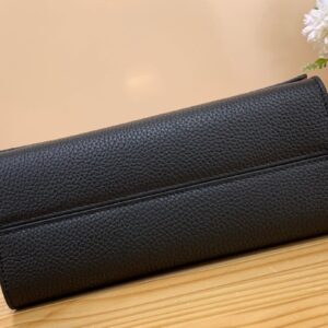 Túi Xách Louis Vuitton LV Twist Handle Siêu Cấp Black 17x25x11cm