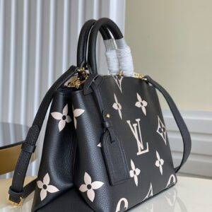 Túi Xách Nữ Hàng Hiệu Louis Vuitton LV Petit Palas Truyền Thống Khóa Vàng 29x18cm