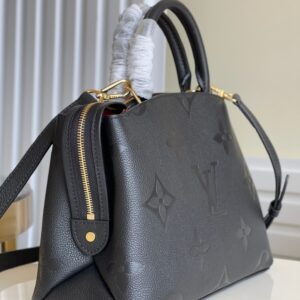 Túi Xách Nữ Hàng Hiệu Louis Vuitton LV Petit Palas Siêu Cấp Màu Đen 29x18cm