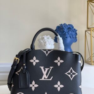 Túi Xách Nữ Hàng Hiệu Louis Vuitton LV Petit Palas Truyền Thống Khóa Vàng 29x18cm