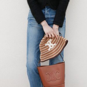 Túi Xách Nữ Hàng Hiệu Celine Neo Triomphe Siêu Cấp Logo Nổi 30x22x12cm