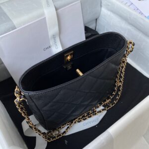 Túi Xách Nữ Hàng Hiệu Chanel Hobo Siêu Cấp Dây Xích Đeo Chéo 19x16cm