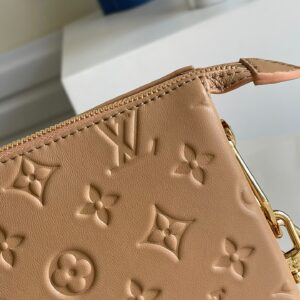 Túi Xách Nữ Hàng Hiệu Louis Vuitton LV Coussin Siêu Cấp Màu Nâu 26cm