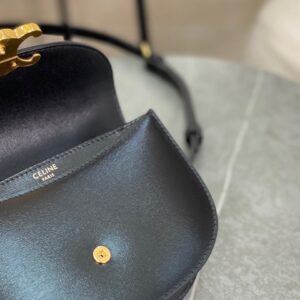 Túi Xách Nữ Hàng Hiệu Celine Handle Siêu Cấp Màu Trắng 15.5x11.5x5cm