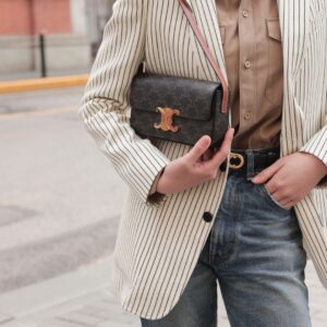 Túi Xách Nữ Hàng Hiệu Celine Triomphe Siêu Cấp Da Mịn 20x12cm