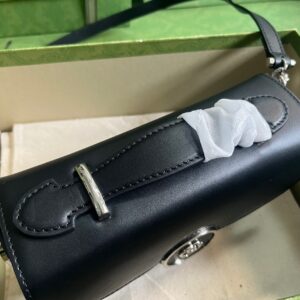 Túi Xách Nữ Hàng Hiệu Gucci Petite Siêu Cấp Màu Đen 21x10x5cm