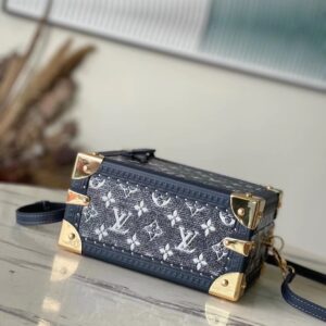 Túi Xách Nữ Hàng Hiệu Louis Vuitton LV Petite Valise Trunk Siêu Cấp 22.5x14.5x11.5cm