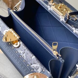 Túi Xách Nữ Hàng Hiệu Louis Vuitton LV Petite Valise Trunk Siêu Cấp 22.5x14.5x11.5cm