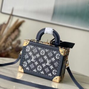Túi Xách Nữ Hàng Hiệu Louis Vuitton LV Petite Valise Trunk Siêu Cấp 22.5x14.5x11.5cm