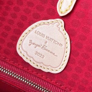 Túi Xách Nữ Hàng Hiệu Louis Vuitton LV On The Go Siêu Cấp Họa Tiết Chấm Bi 35x28cm