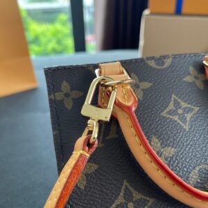 Túi Xách Nữ Hàng Hiệu Louis Vuitton LV Petit Sacplat Họa Tiết Chuyền Thống 17x14cm