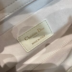 Túi Xách Nữ Hàng Hiệu Dior D-JOY Màu Trắng Siêu Cấp 26x13.5cm