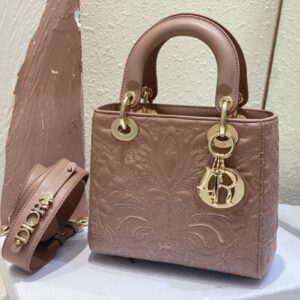 Túi Xách Nữ Hàng Hiệu Dior Lady Họa Tiết Siêu Cấp 20cm