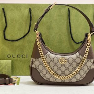 Túi Xách Nữ Hàng Hiệu Gucci Cosmoonie Siêu Cấp Bộ Khóa Vàng 28cm