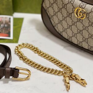 Túi Xách Nữ Hàng Hiệu Gucci Cosmoonie Siêu Cấp Bộ Khóa Vàng 28cm