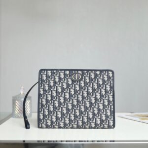 Túi Xách Nam Hàng Hiệu Clutch Dior 30 Montaigne Siêu Cấp 26cm