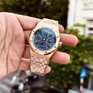 Audemars Piguet Royal Oak 26574OR Replica 11 Mặt Xanh Dương 41mm (1)