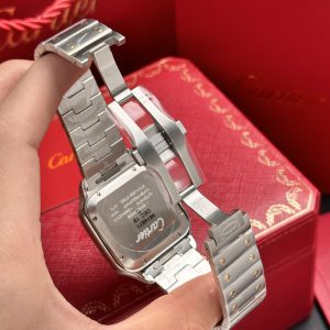Cartier Santos de Cartier W2SA0009 Demi Gold Replica BV Factory (10)