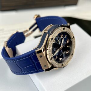 Đồng Hồ Hublot Big Bang Chronograph Màu Xanh Dương Replica 44mm (1)