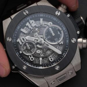 Đồng Hồ Hublot Big Bang Unico Viền Đen Replica Nhà Máy BBF 44mm (1)
