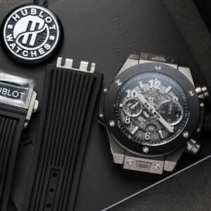 Đồng Hồ Hublot Big Bang Unico Viền Đen Replica Nhà Máy BBF 44mm (1)