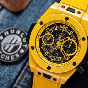 Đồng Hồ Hublot Big Bang Unico Yellow Magic Replica BBF 42mm (3)