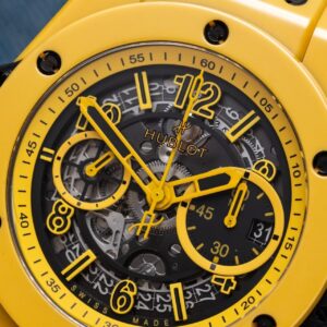 Đồng Hồ Hublot Big Bang Unico Yellow Magic Replica BBF 42mm (3)