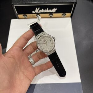 Đồng Hồ Hublot Classic Fusion Độ Full Kim Cương Moissanite 38mm (1)