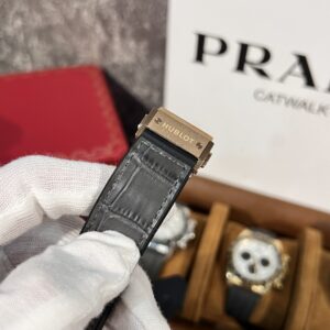 Đồng Hồ Hublot Classic Fusion King Gold Gray Dial Độ Moissanite 42mm (3)