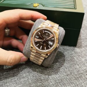 Đồng Hồ Rolex Day-Date 228235 Mặt Số Chocolate GM Factory 40mm (1)