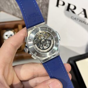 Hublot Big Bang Chronograph Diamonds Blue Dial 44mm (1)