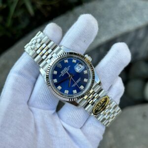 Rolex DateJust 126334 Mặt Xanh Dương Nhà Máy Clean 36mm (1)