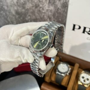Rolex Day-Date 228236 Mặt Số Xanh Lá GM Factory V2 Rep 11 40mm (1)