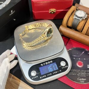 Rolex Day-Date 228238 Replica Mặt Xanh Lá Nhà Máy GM V2 40mm (1)