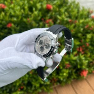 Rolex Daytona 116519LN Mặt Số Xám Dây Cao Su Clean Factory (2)