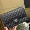 Túi Chanel Classic Flap Bag Medium Siêu Cấp Màu Đen 25cm (2)