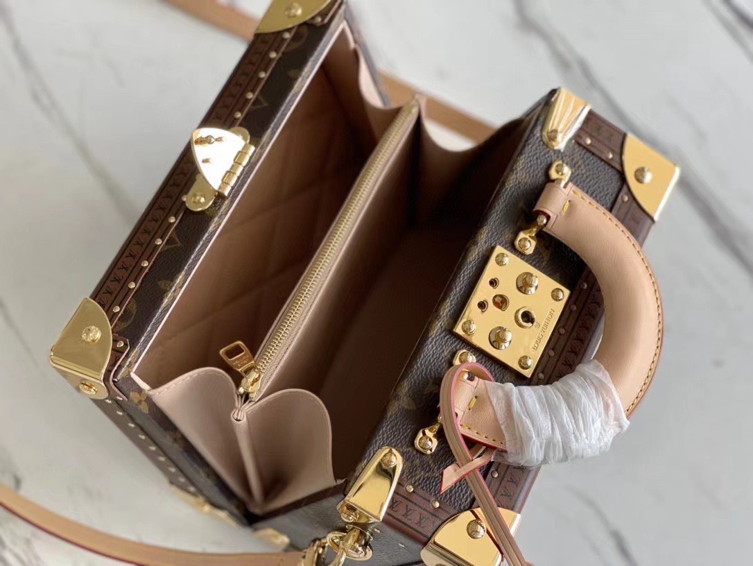 Túi Dạng Hộp Louis Vuitton LV Valisette Tresor Monogram 22.5x14.5x11 (8) Túi Dạng Hộp Louis Vuitton LV Valisette Tresor Monogram 22.5x14.5x11 (2)