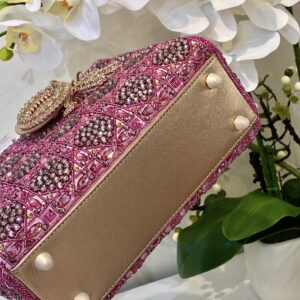 Túi Dior Women Small Lady Siêu Cấp Da Bê 20cm (2)