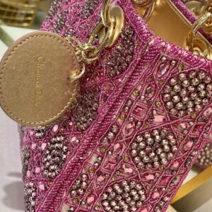 Túi Dior Women Small Lady Siêu Cấp Da Bê 20cm (2)